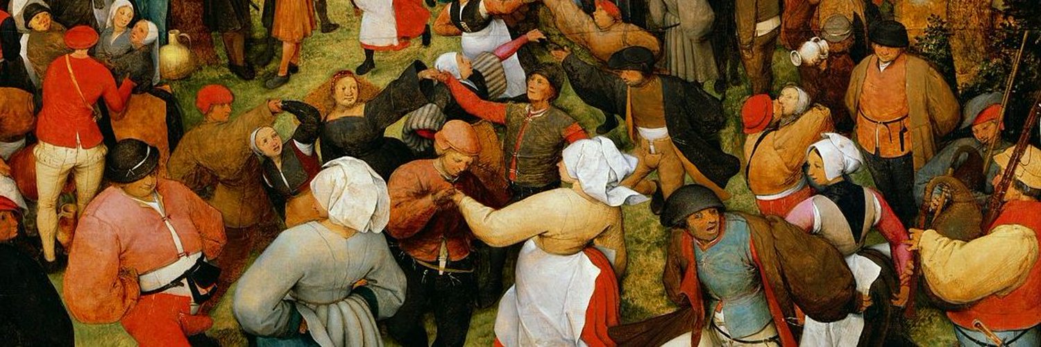 Питер брейгель крестьянский танец картина