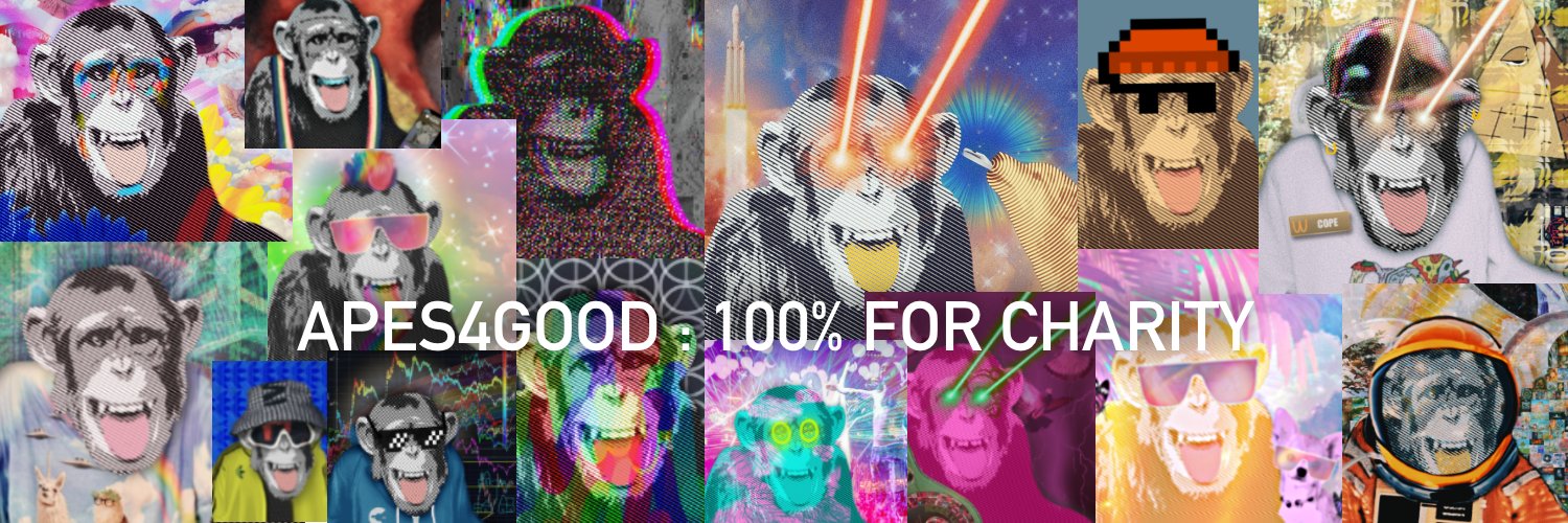 Apes4Good's profile banner image