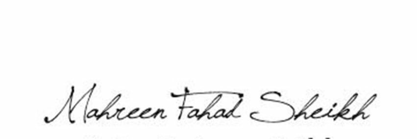 MahreenFahad's profile banner image