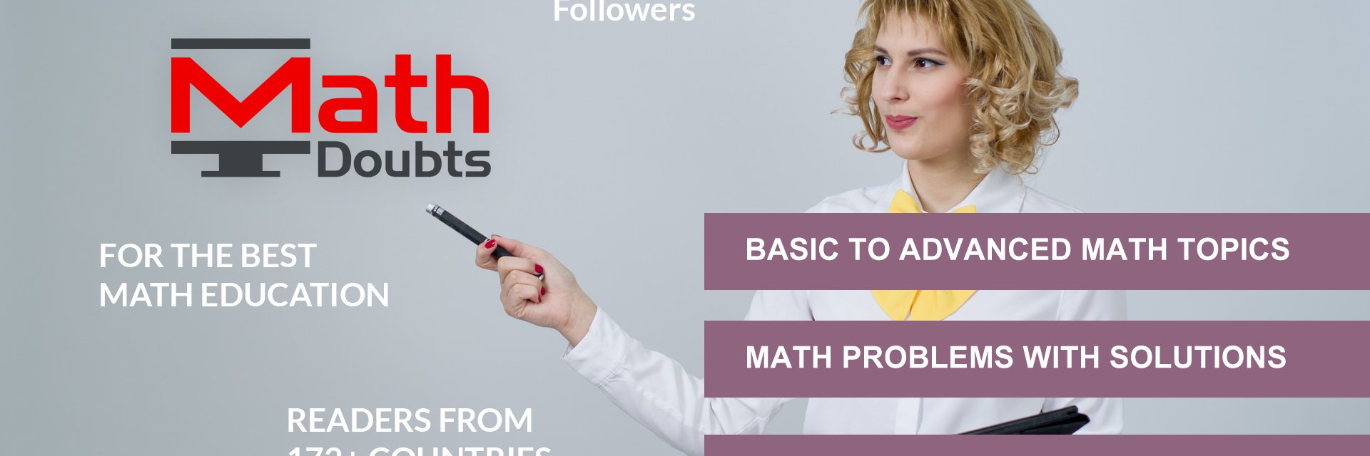 mathdoubts's profile banner image