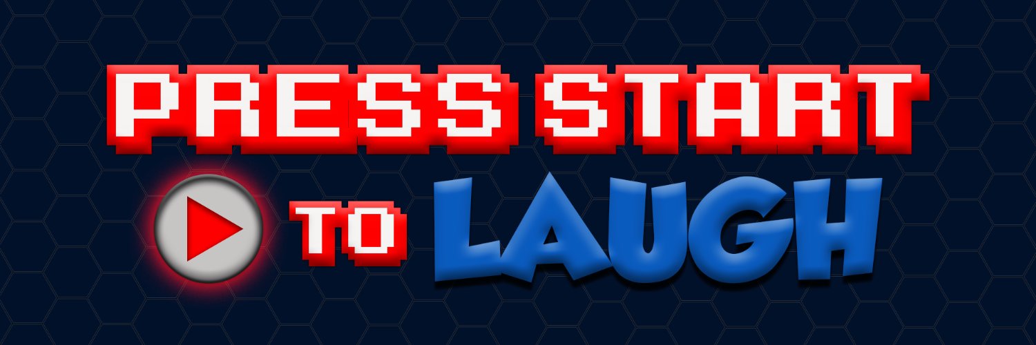 Press Start To Laugh banner