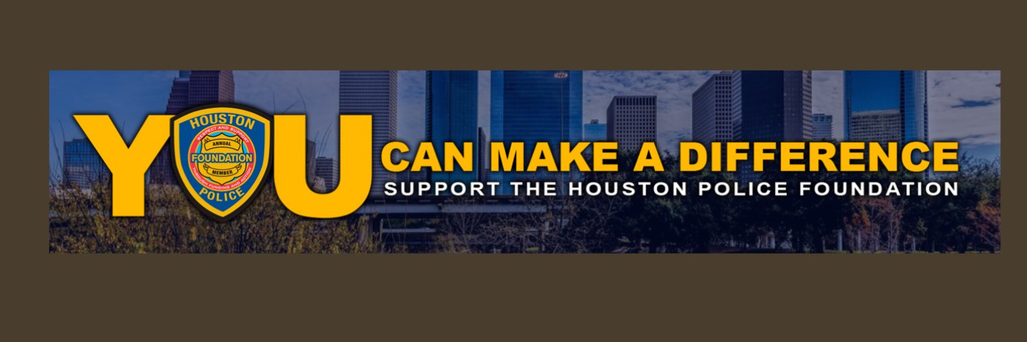 Houston Police Foundation banner