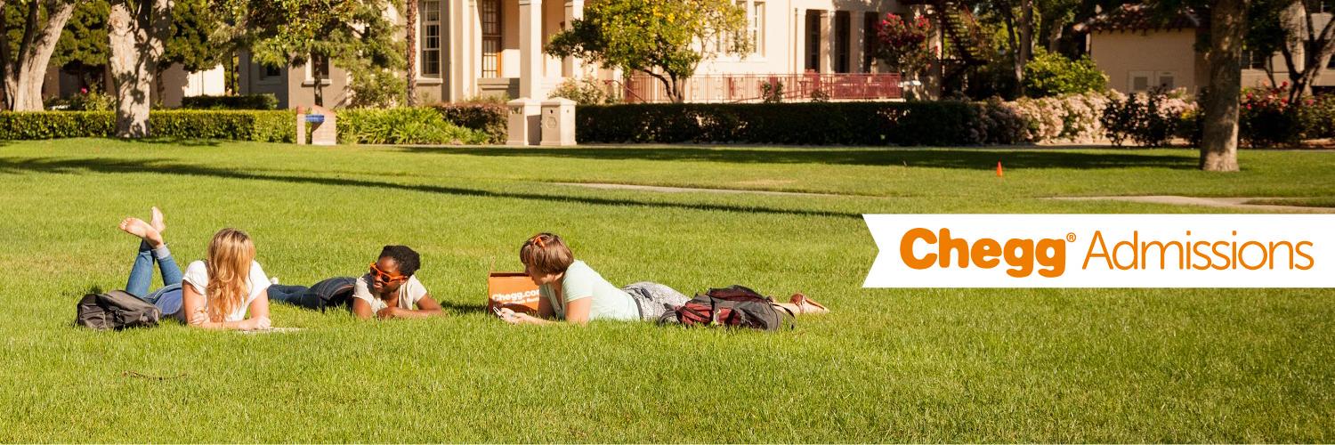 Chegg Admissions banner
