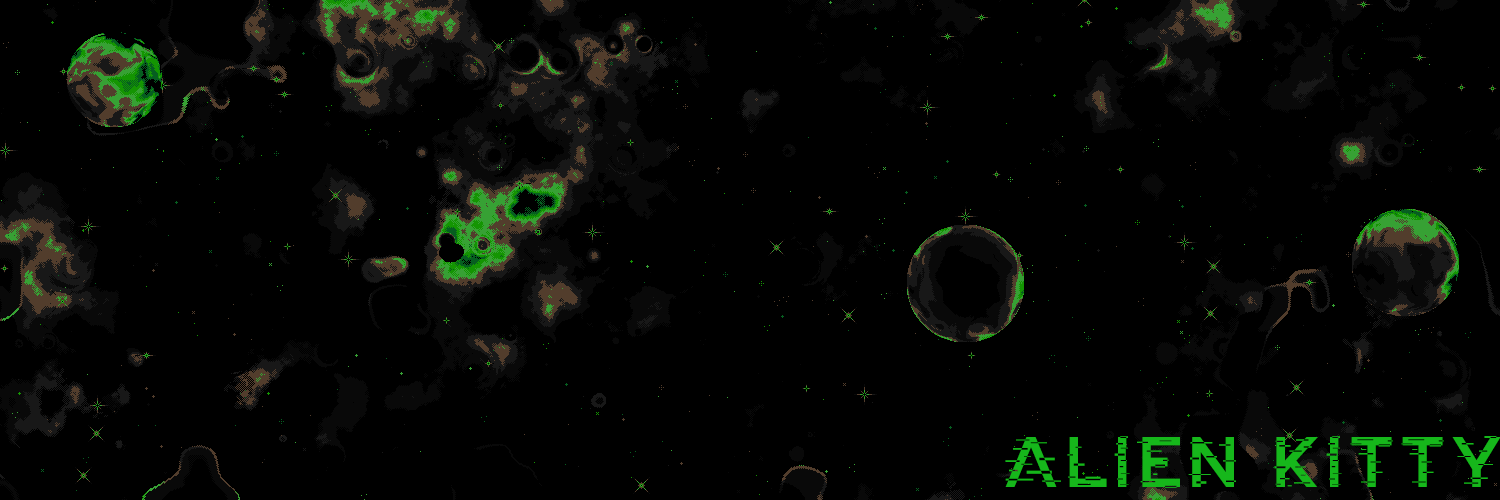 Alien Kitty banner