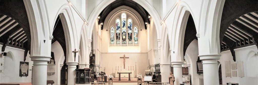 Eltham Parish Church: St John the Baptist banner