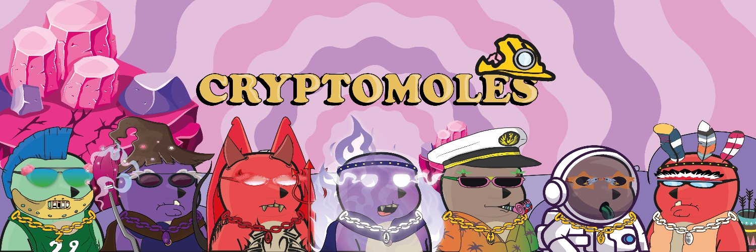 CryptoMoles Miners Club banner