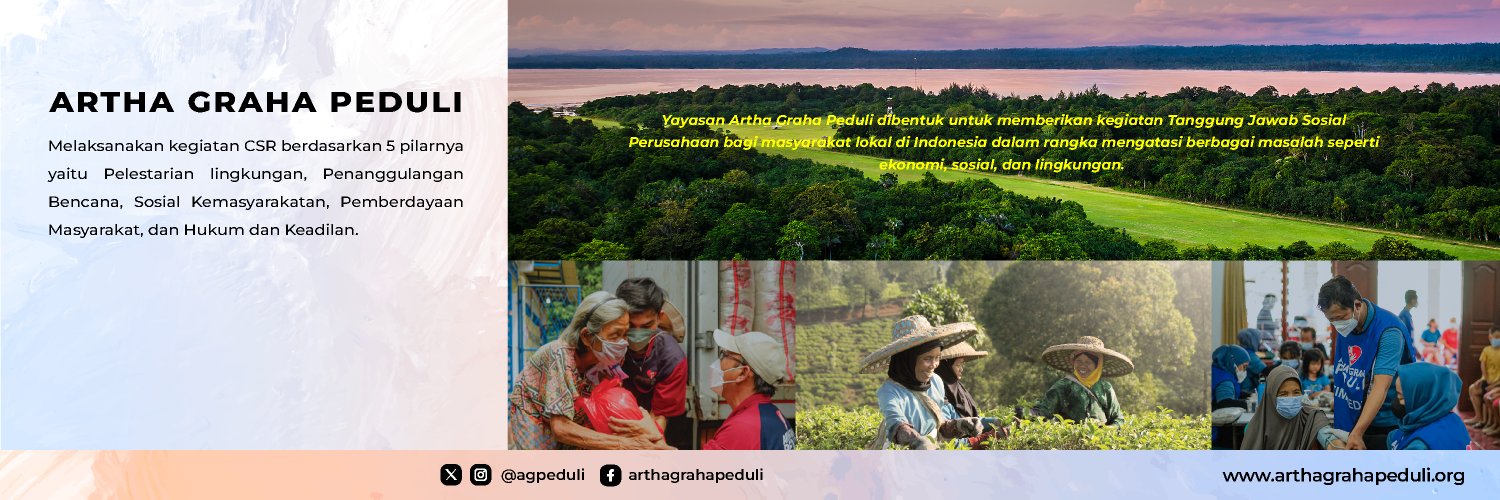 Artha Graha Peduli banner