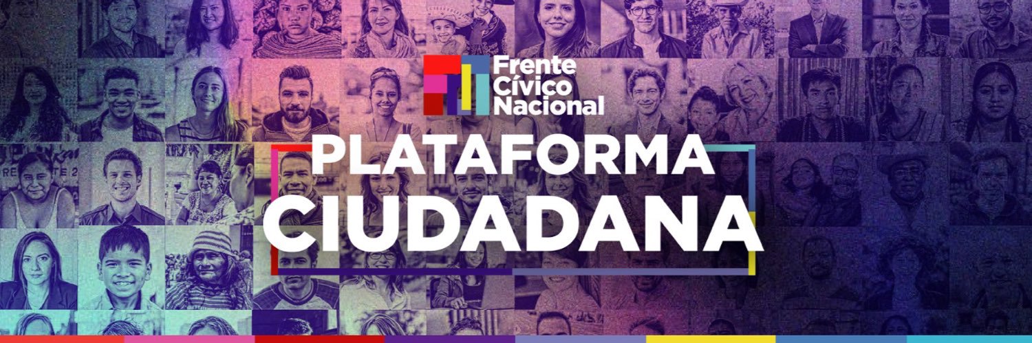 Frente Cívico Nacional's banner