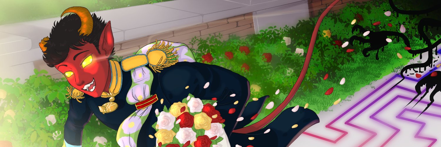 HeroHero 😈♠️| 🇩🇰 Demon Imp Vtuber banner