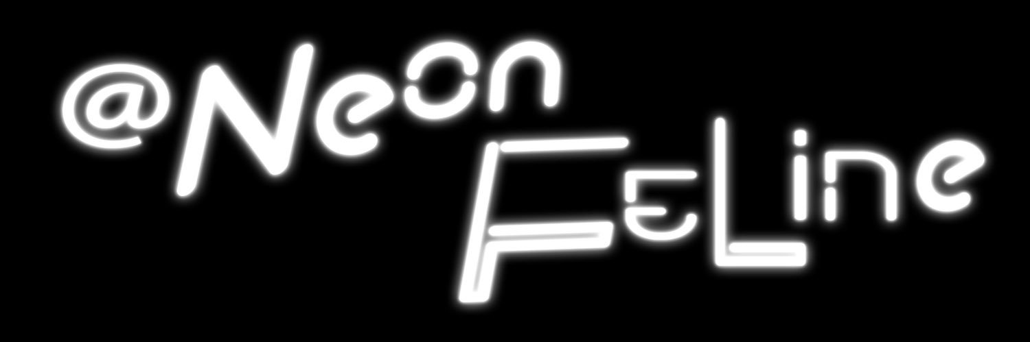 ATTN: FOLLOW @NEONFELINE banner