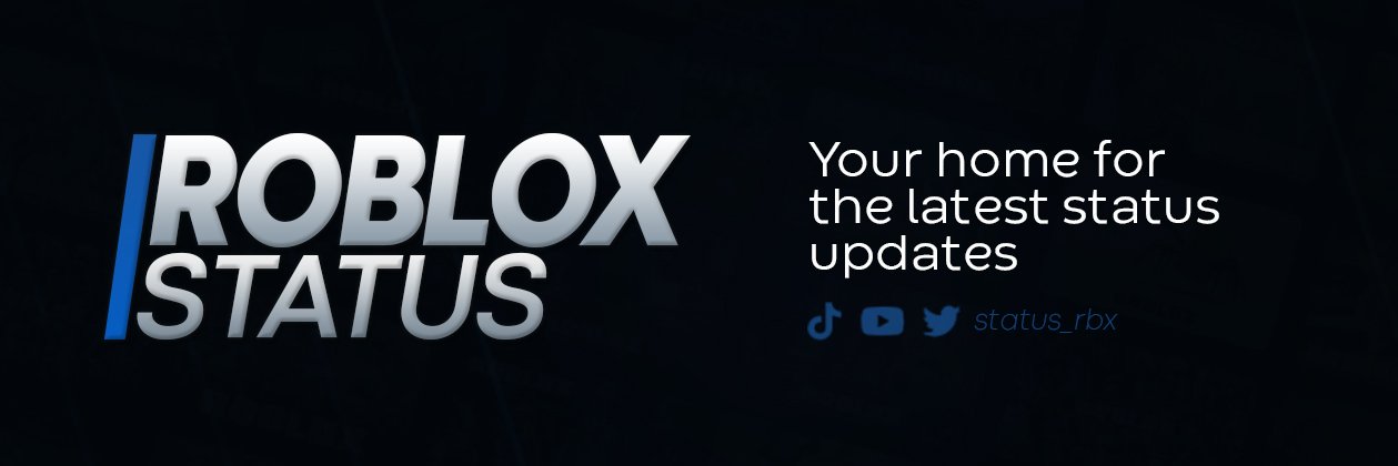 Roblox Status banner