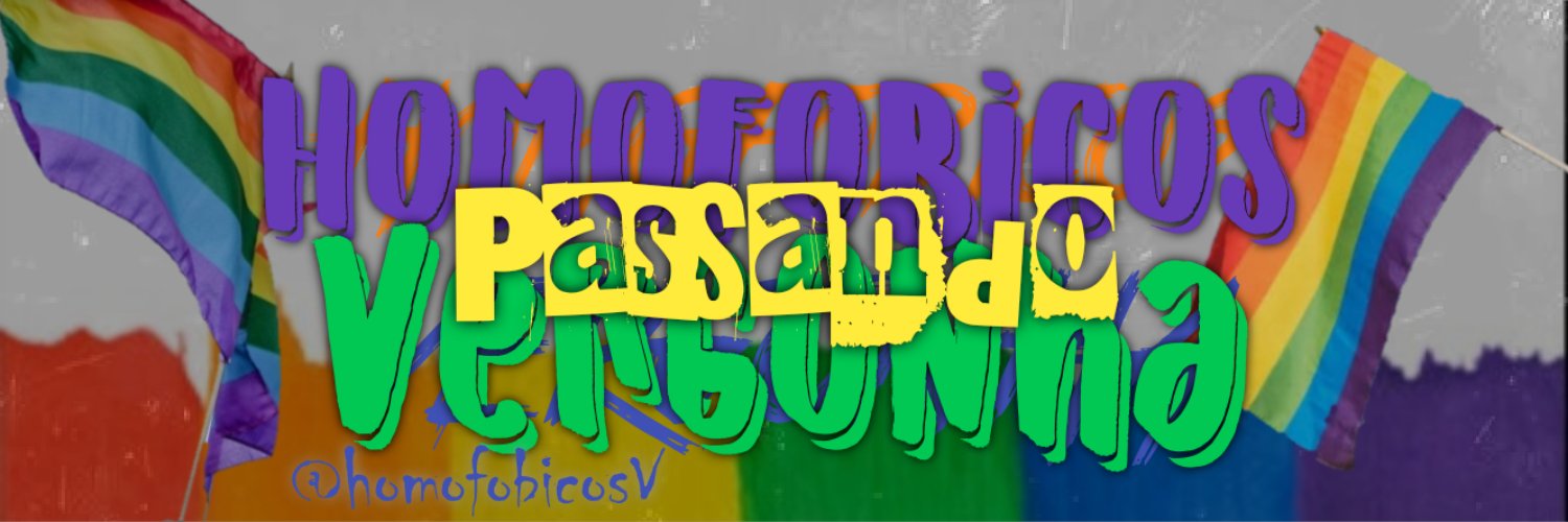 homofobicos passando vergonha ou não banner