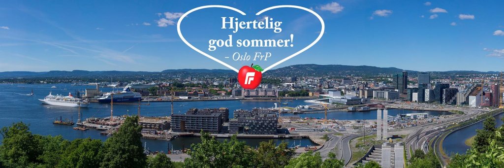 Oslo FrP banner