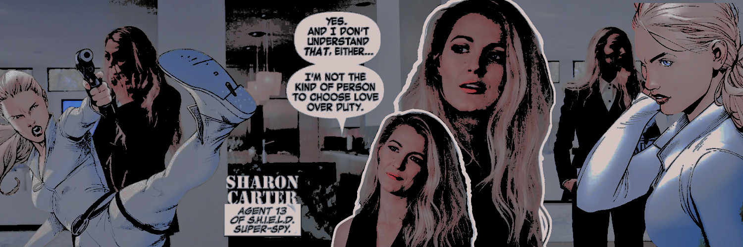 ‍ ‍ SHARON ‍ CARTER banner