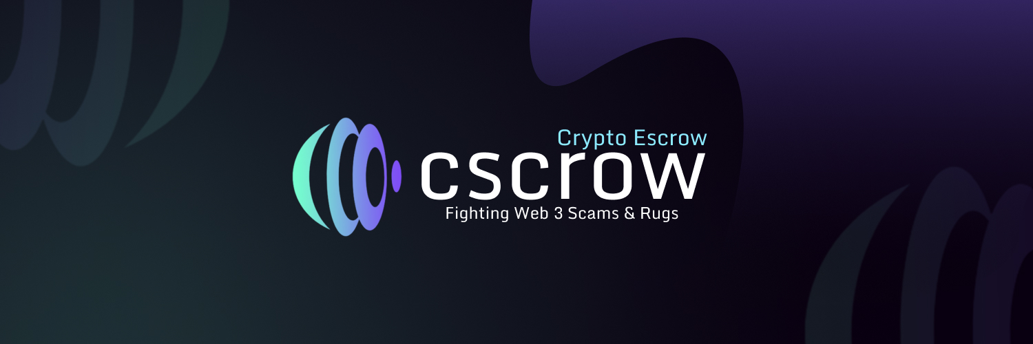 CSCROW | decentralized escrow banner