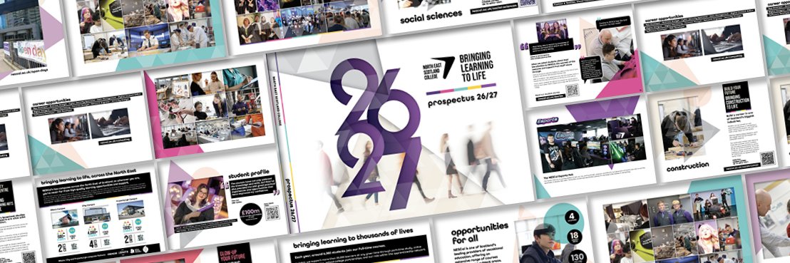 North East Scotland College banner