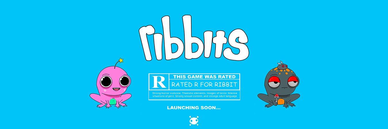 ribbits 🐸 🫧 banner