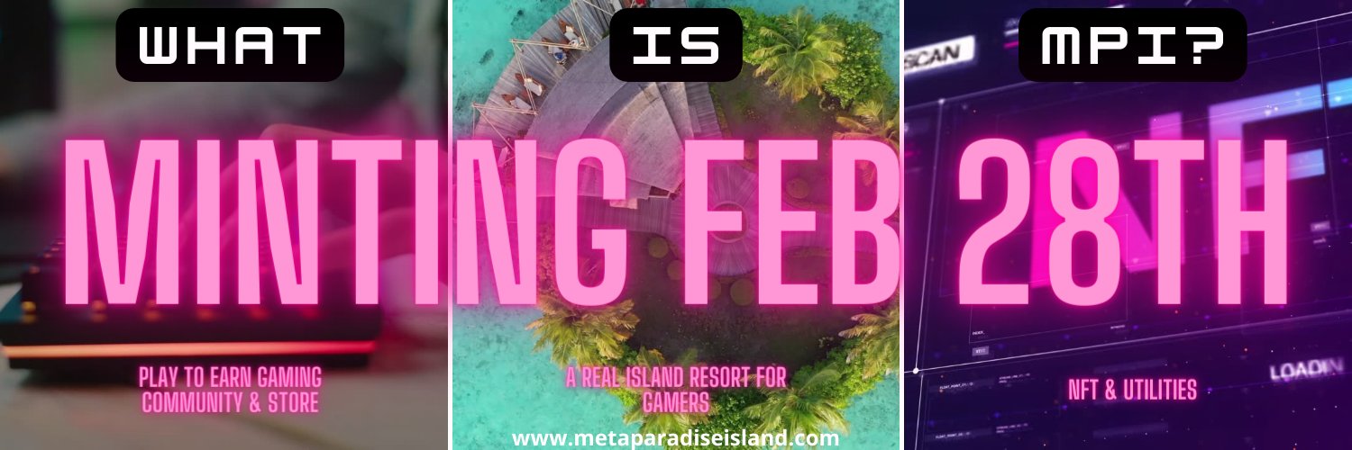 Meta Paradise Island banner