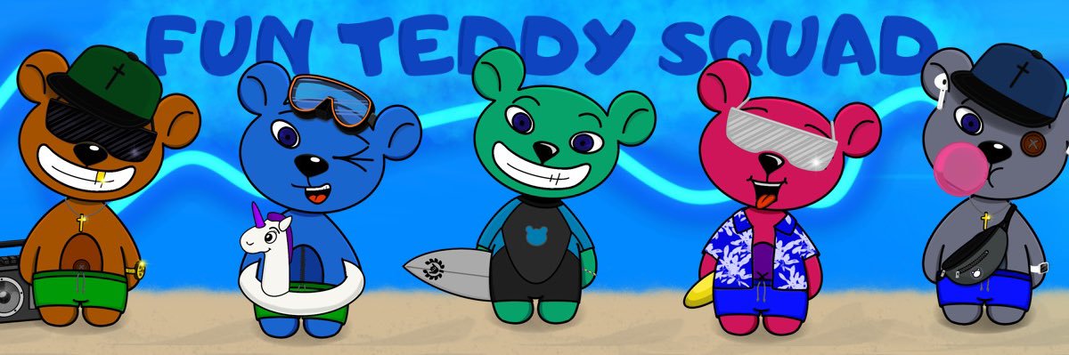 FUN TEDDY SQUAD *SOLD OUT* banner