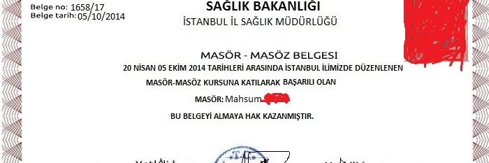 Profesyonel Masör banner