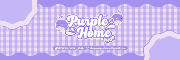 Purple Home Shop • slow replies Profile Banner