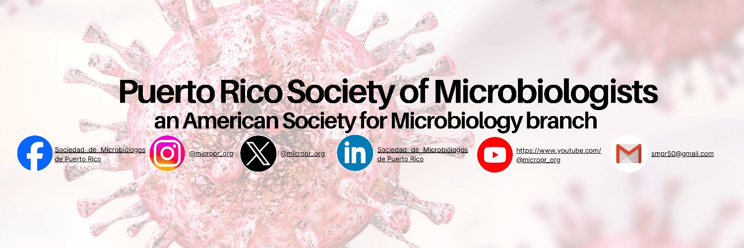 Sociedad de Microbiólogos de Puerto Rico 🦠 banner