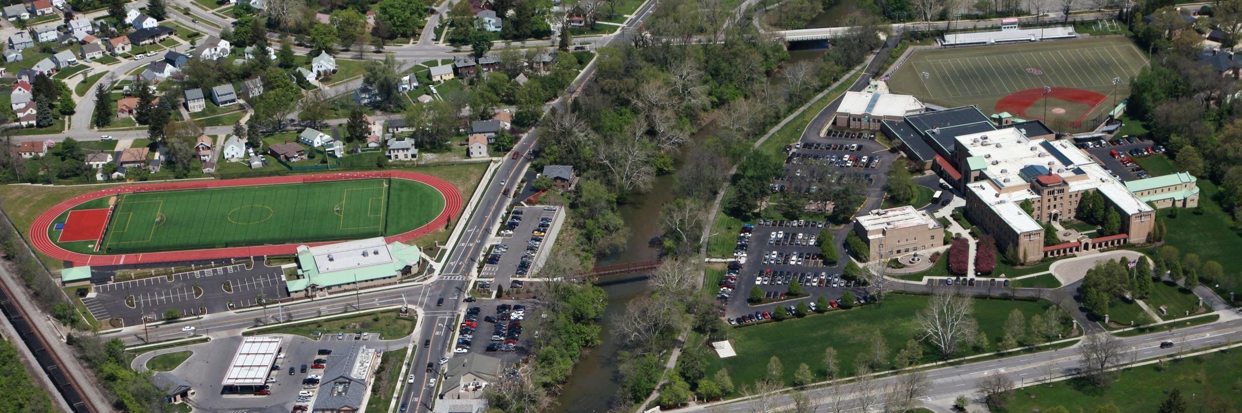 St Charles Preparatory School banner
