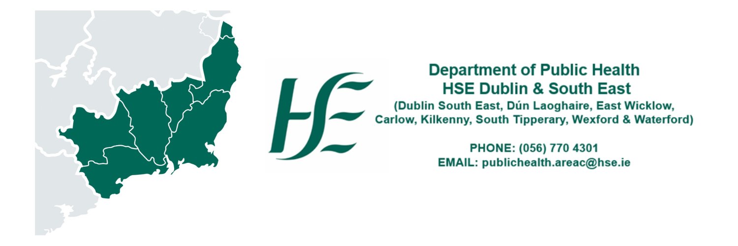 Department Public Health HSE Dublin & South East Profile Banner