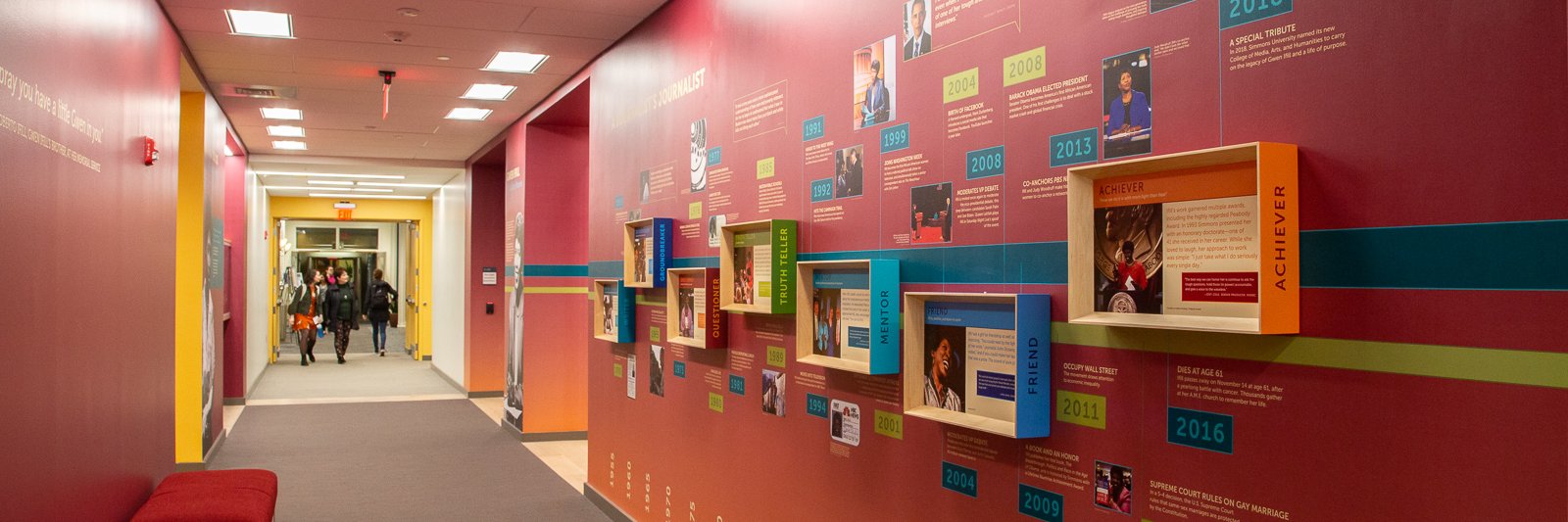 The Gwen Ifill School banner