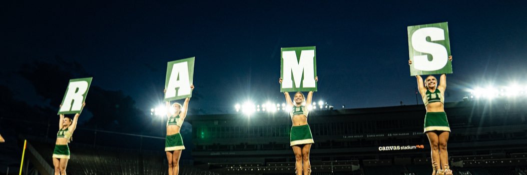 CSU Cheerleading banner