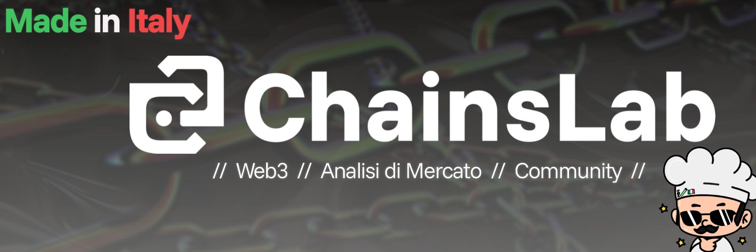 ChainsLab Italia ⛓️🧪🇮🇹's banner
