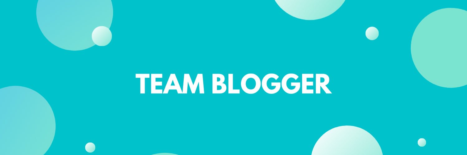 Team Blogger's banner