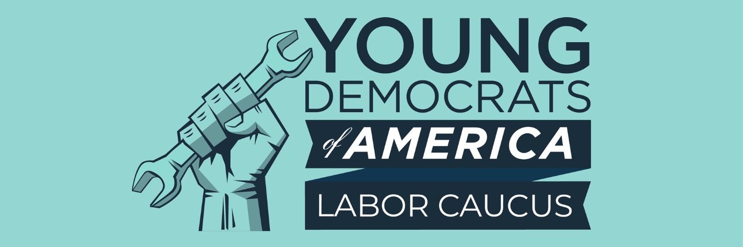 Young Democrats of America (YDA) Labor Caucus banner