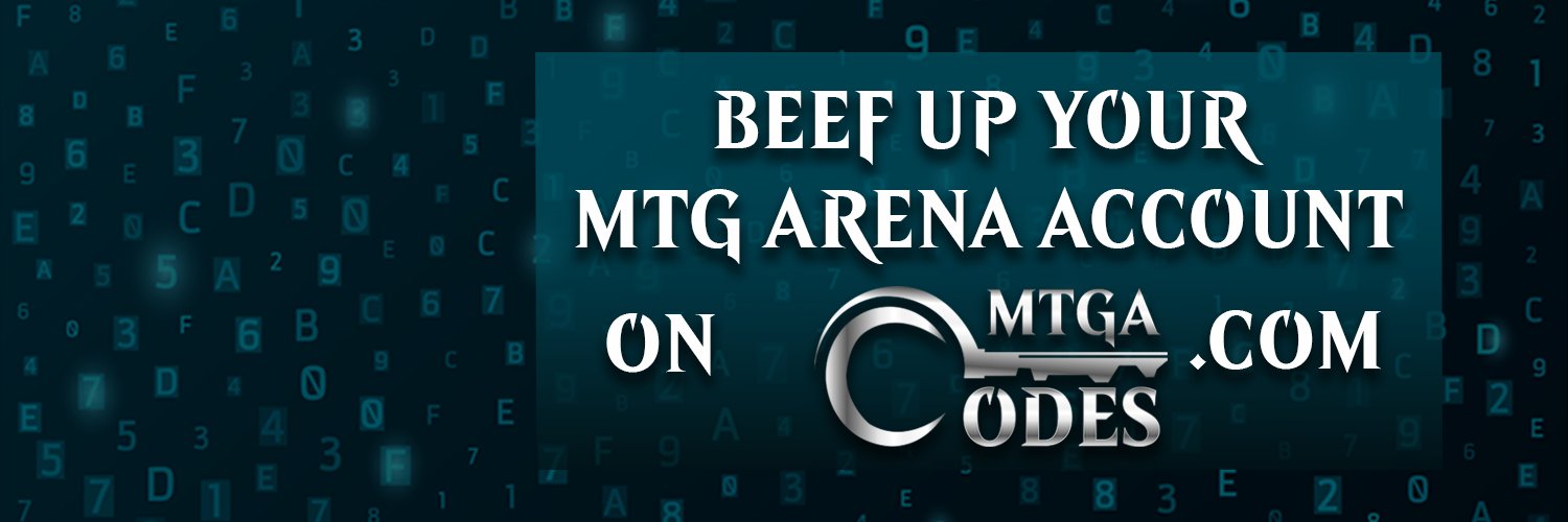 MTGA Codes banner
