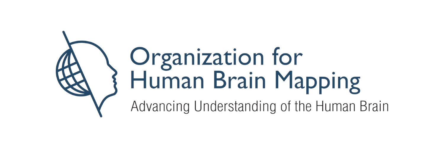 OHBM's banner