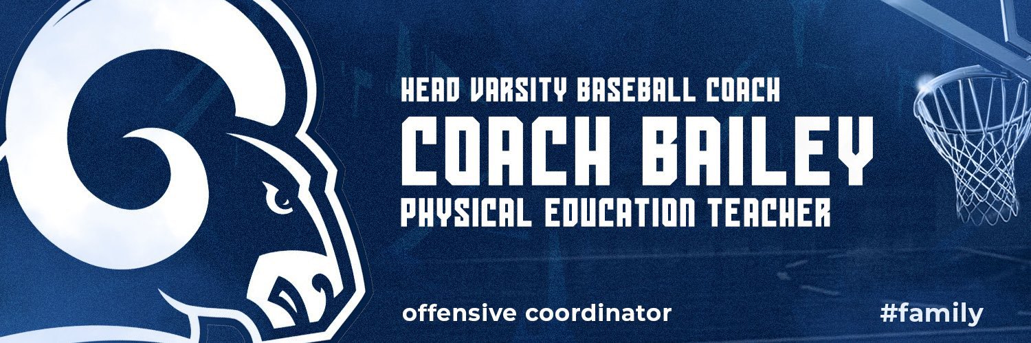 Coach Bailey's banner