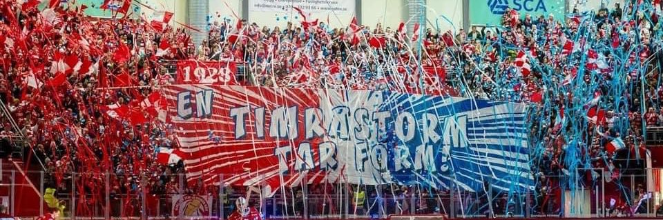 VÄSTRA STÅ TIFO banner