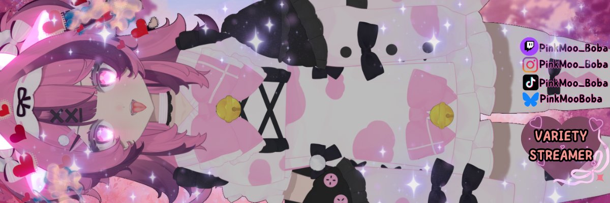 PinkMoo_Boba🍓🐮ENVtuber banner