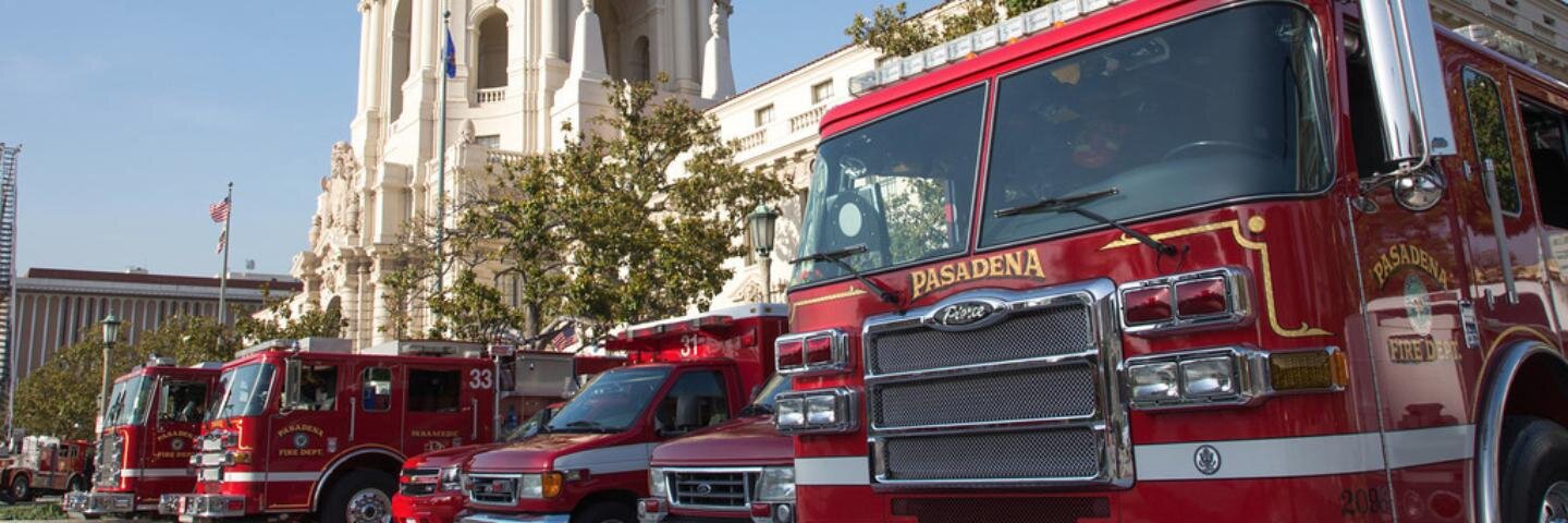 Pasadena Fire Dept. banner