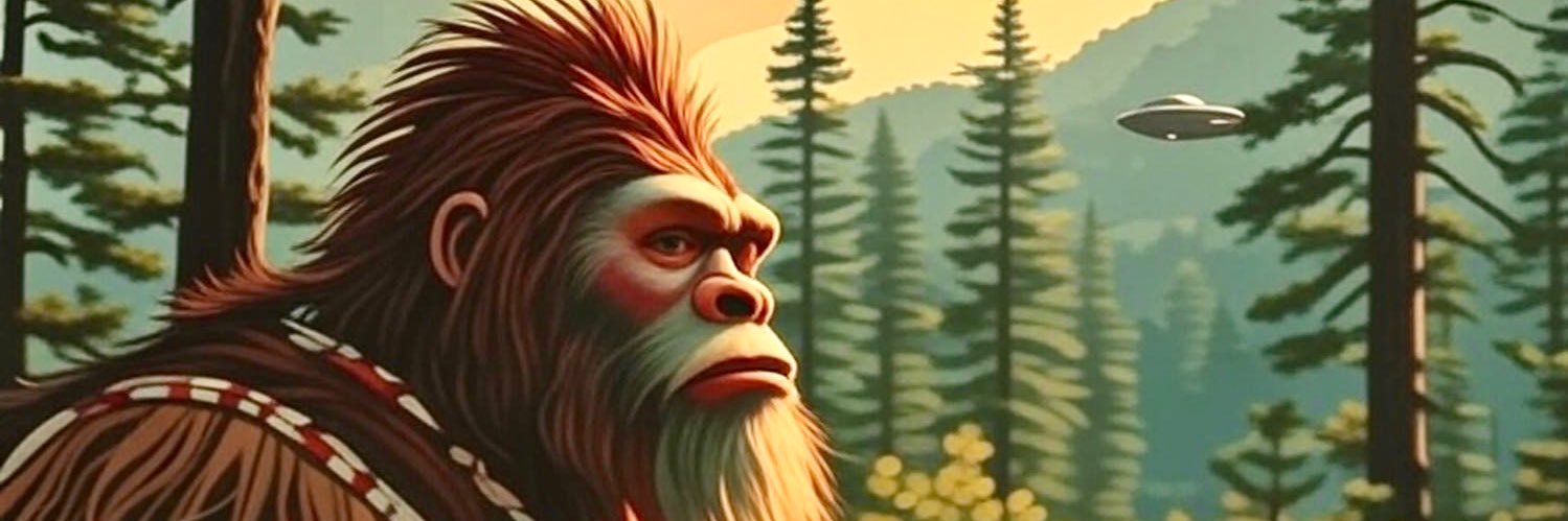 Bugs Finds Bigfoot 👣🪶 banner