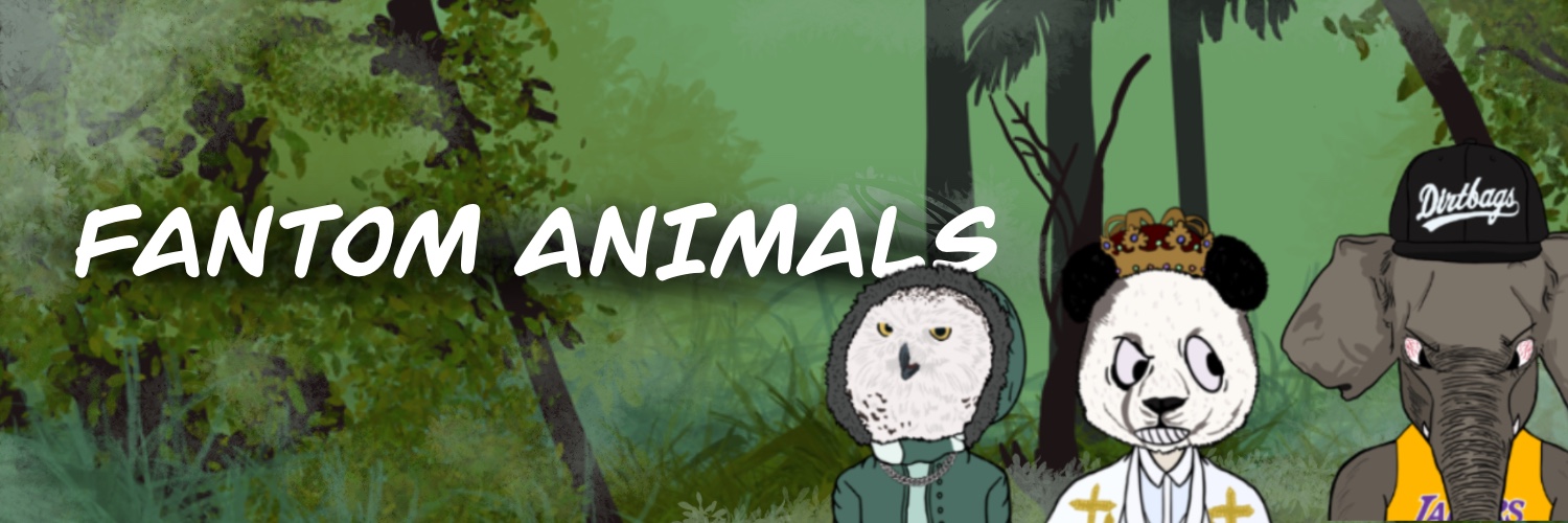 Fantom Animals SOLD OUT! banner