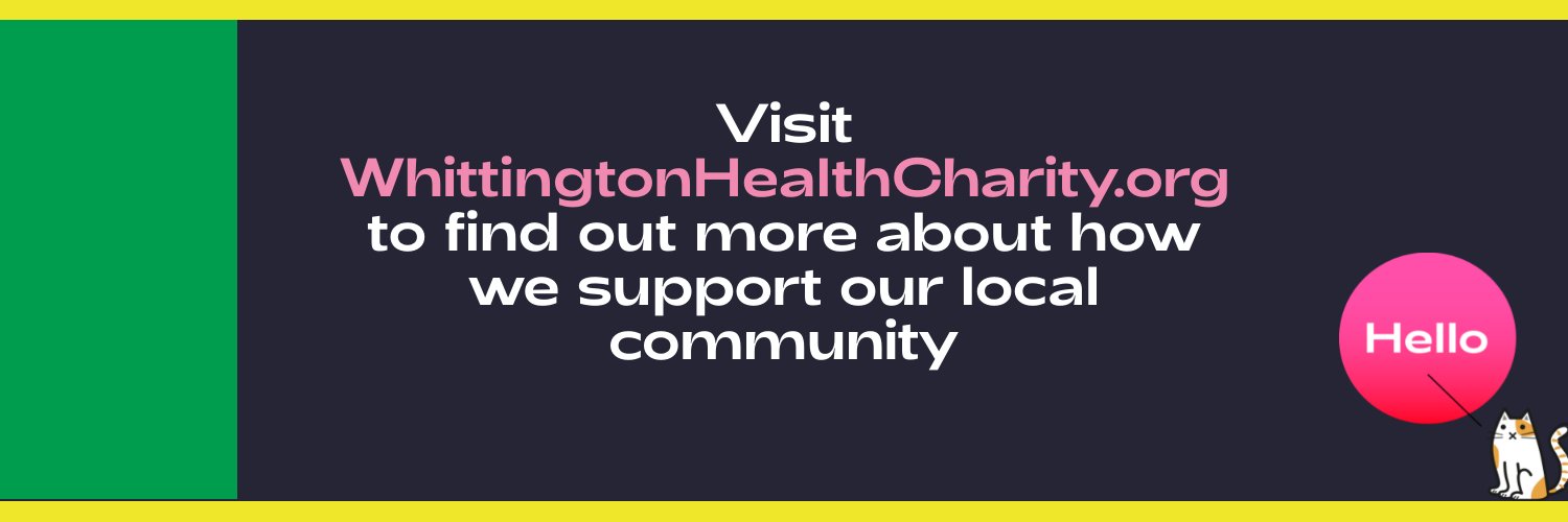Whittington Health Charity 💙 banner