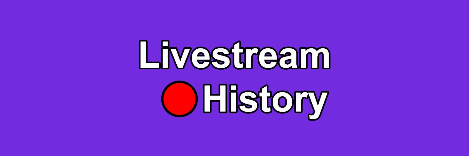 StreamHistoryYT's profile banner image