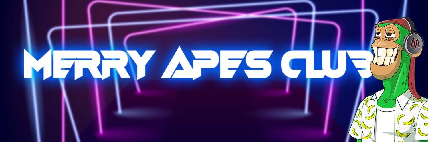 Merry Apes Club 😎🚀 | MINT IS LIVE banner