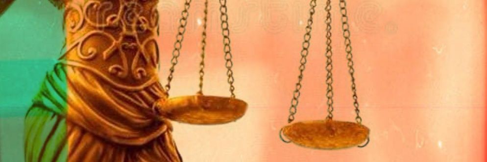 Lawyers For Justice Ireland's banner