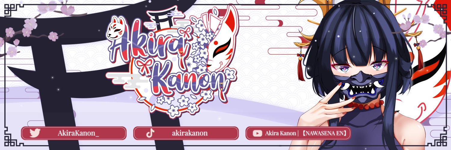 Akira Kanon 🌸⛩【NAWASENA EN/ID】 Profile Banner