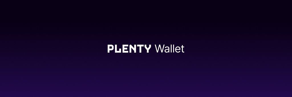 Plenty Wallet banner