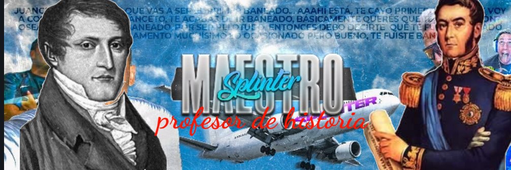 Splinter Profesor De Historia📚✍️ banner