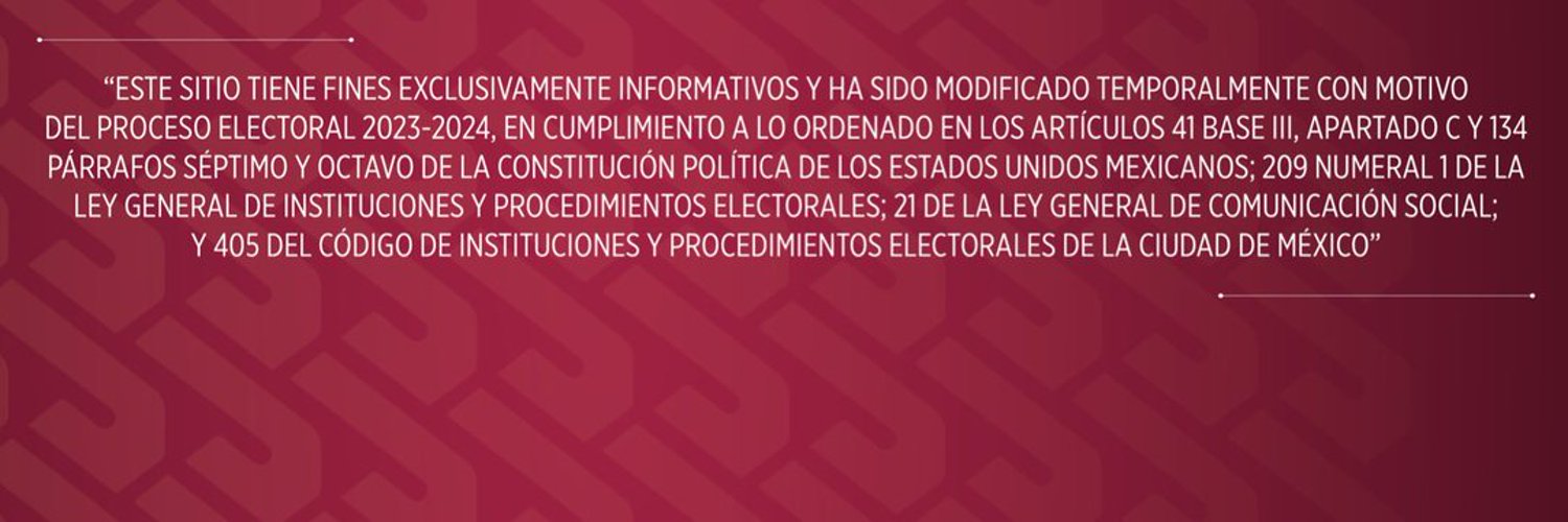 Secretaría de Cultura de la Ciudad de México Profile Banner