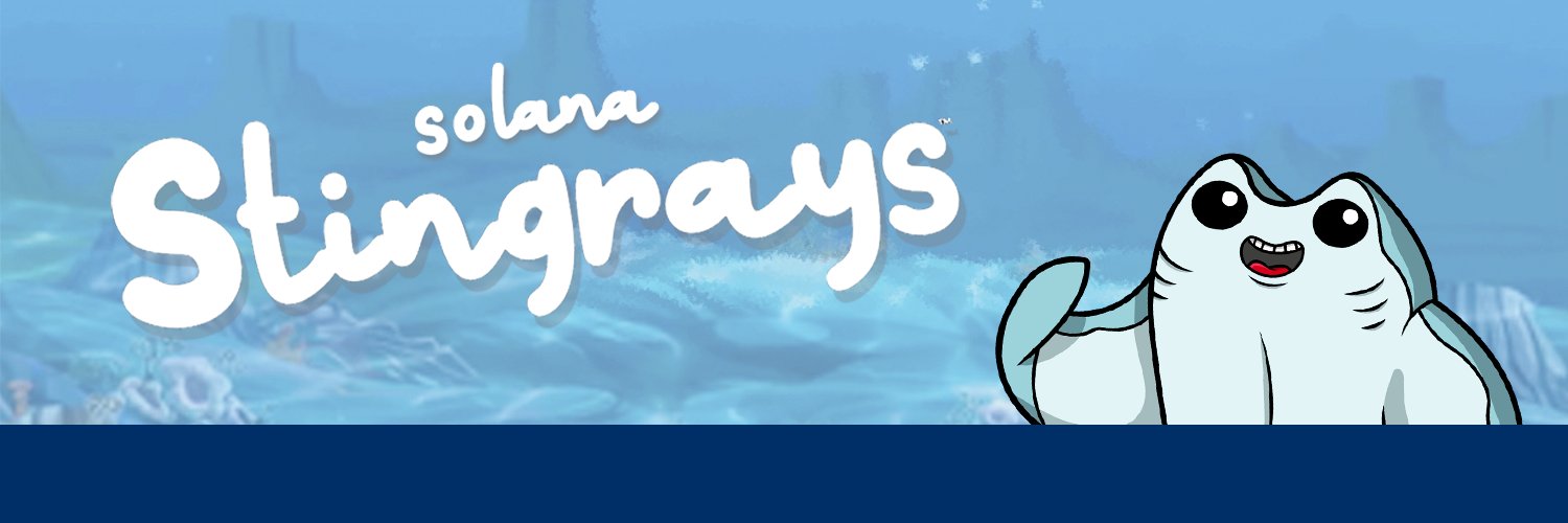 Solana Stingrays l SOLD OUT l $WATER banner